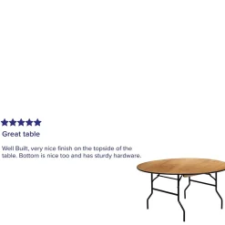 New Furman Folding Table, 60