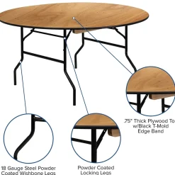 New Furman Folding Table, 60