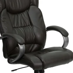 Hansel Ergonomic LeatherSoft Swivel High Back Executive Office Chair, Espresso Brown (BT9088BRN) Office Chairs