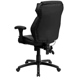 New Hansel Ergonomic LeatherSoft Swivel High Back Executive Office Chair, Black (BT9835H) Ergonomic Chairs