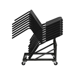 Hot HERCULES™ Polypropylene Stackable Melody Band/Music Chair, Black, 24/Pack (24HFMUSIC) Folding & Stacking