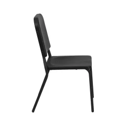 Hot HERCULES™ Polypropylene Stackable Melody Band/Music Chair, Black, 24/Pack (24HFMUSIC) Folding & Stacking