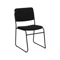 HERCULES™ High Density Fabric Stacking Chair With Sled Base, Black, 20/Pack (20XU8700BLKB30) Folding & Stacking