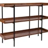 Sale HERCULES Series 18" Storage Shelf, Rustic (JN2542B3) Bookcases
