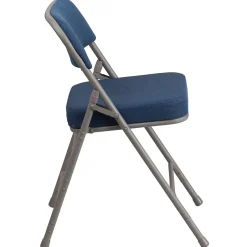 Hot HERCULES Series Fabric Folding Chair, Navy, 2/Pack (2AWMC320AFNVY) Folding & Stacking