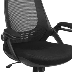 Hot Ivan Ergonomic Mesh Swivel High Back Executive Office Chair, Black (HL0018) Office Chairs