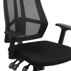 Hot Ivan Ergonomic Mesh Swivel High Back Multifunction Task Office Chair, Black (HL0017) Office Chairs