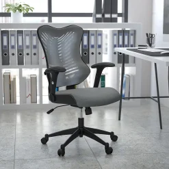 Online Kale Ergonomic Mesh Swivel High Back Executive Office Chair, Gray (BLZP806GY) Office Chairs