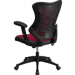 Hot Kale Ergonomic Mesh Swivel High Back Executive Office Chair, Burgundy (BLZP806BY) Office Chairs