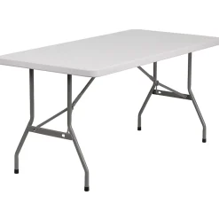 Kathryn Folding Table, 60" x 30", Granite White (RB3060) Folding Tables