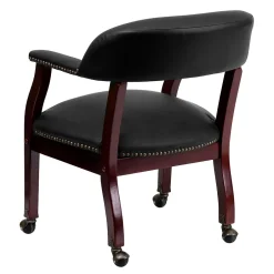 Hot Leather Conference Chair, Black (BZ100LFBKLEA) Office Chairs