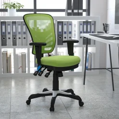 Online Nicholas Ergonomic Mesh Swivel Mid-Back Multifunction Executive Office Chair, (HL0001GN) Ergonomic Chairs