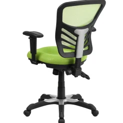 Online Nicholas Ergonomic Mesh Swivel Mid-Back Multifunction Executive Office Chair, (HL0001GN) Ergonomic Chairs