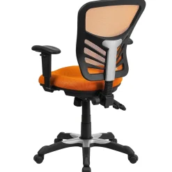 Outlet Nicholas Ergonomic Mesh Swivel Mid-Back Multifunction Executive Office Chair, (HL0001OR) Ergonomic Chairs