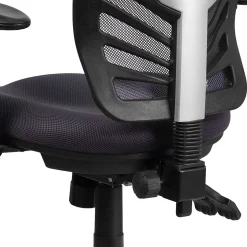 Sale Nicholas Ergonomic Mesh Swivel Mid-Back Multifunction Executive Office Chair, (HL0001DKGY) Ergonomic Chairs