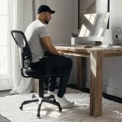 Outlet Nicholas Ergonomic Mesh Swivel Mid-Back Multifunction Executive Office Chair, (HL0001) Ergonomic Chairs