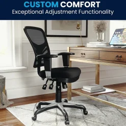 Outlet Nicholas Ergonomic Mesh Swivel Mid-Back Multifunction Executive Office Chair, (HL0001) Ergonomic Chairs