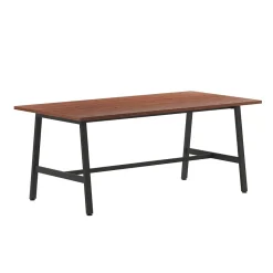 New Redmond 72"W x 36"D Conference Table, Laminate, Walnut (MTM7236WLTABF) Conference Room Tables