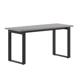Sale Redmond 60"W x 24"D Conference Table, Laminate, Gray Oak (MTM6024LTGRYUBF) Conference Room Tables