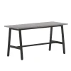 Redmond 60"W x 24"D Conference Table, Laminate, Gray Oak (MTM6024LTGRYABF) Conference Room Tables