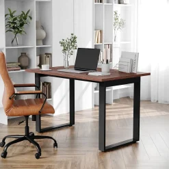 Clearance Redmond 48"W x 30"D Conference Table, Laminate, Walnut (MTM4830WLTUBF) Conference Room Tables