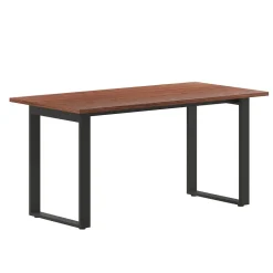 Sale Redmond 60"W x 30"D Conference Table, Laminate, Walnut (MTM6030WLTUBF) Conference Room Tables