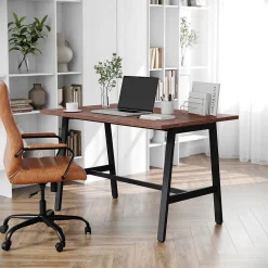 Hot Redmond 48"W x 30"D Conference Table, Laminate, Walnut (MTM4830WLTABF) Conference Room Tables