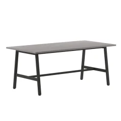 Hot Redmond 72"W x 36"D Conference Table, Laminate, Gray Oak (MTM7236LTGRYABF) Conference Room Tables