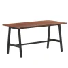 Redmond 60"W x 30"D Conference Table, Laminate, Walnut (MTM6030WLTABF) Conference Room Tables