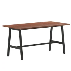 Redmond 60"W x 30"D Conference Table, Laminate, Walnut (MTM6030WLTABF) Conference Room Tables