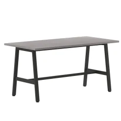 Clearance Redmond 60"W x 30"D Conference Table, Laminate, Gray Oak (MTM6030LTGRYABF) Conference Room Tables