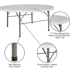 Discount Stonewall Folding Table, 71