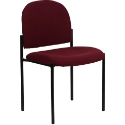 Tania Fabric Stackable Side Reception Chair, Burgundy (BT5151BY) Folding & Stacking