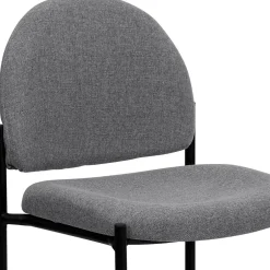 Clearance Tania Fabric Stackable Side Reception Chair, Gray (BT5151GY) Folding & Stacking
