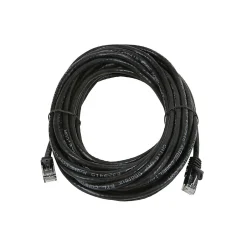 Ethernet Cables<Monoprice FLEXboot Series Cat5e 24AWG UTP Ethernet Network Patch Cable, 25ft Black