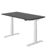 Sale E7 Series 60"W Electric Adjustable Standing Desk, Black/White (E7W6024B) Standing Desks