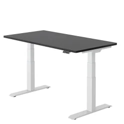 Sale E7 Series 60"W Electric Adjustable Standing Desk, Black/White (E7W6024B) Standing Desks