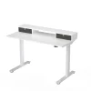 Discount EC9W Series 48" W Electric Adjustable Standing Desk, White (EC9WDO04W) Standing Desks