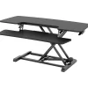 Discount M7 Series 42"W Manual Rectangular Adjustable Standing Desk Converter, Black (M7-E-42B) Standing Desks