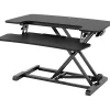 M7 Series 32"W Manual Rectangular Adjustable Standing Desk Converter, Black (M7-E-32B) Standing Desks