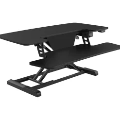 Hot 40"W Electric Adjustable Standing Desk Converter, Black (EM7L) Standing Desks