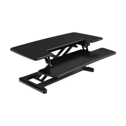 Online 36"W Electric Standing Desk Converter, Black (EM7MB) Standing Desks