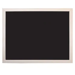 New Dry-Erase Blackboard, Wood Frame, 24" x 36" (17930) Dry Erase