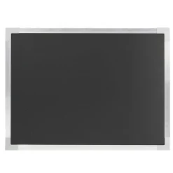 New Dry-Erase Blackboard, Aluminum Frame, 24" x 36" (17931) Dry Erase