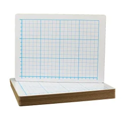 Clearance Dry-Erase Mobile Whiteboard, 9" x 12", 12/Pack (21012) Dry Erase