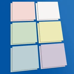 Online Dry-Erase Sticky Notes, 3" x 3", 12/Pack, 2 Packs/Box (95533) Dry Erase