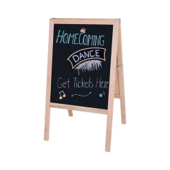 Discount Dry-Erase/Chalkboard Marquee Easel, 42