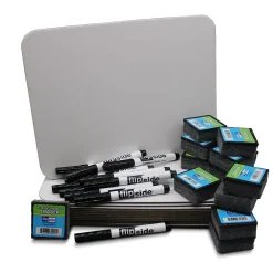 New Magnetic Class Pack Dry-Erase Whiteboard, 9" x 12" (FLP21004) Dry Erase