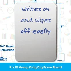 Outlet Mobile Dry-Erase Whiteboard, 9
