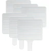 Clearance Products Two-sided Rectangular, Lined/Blank Dry Erase Writing Paddle, 7.75" x 10", Pack of 6 (FLP18002-6) Dry Erase